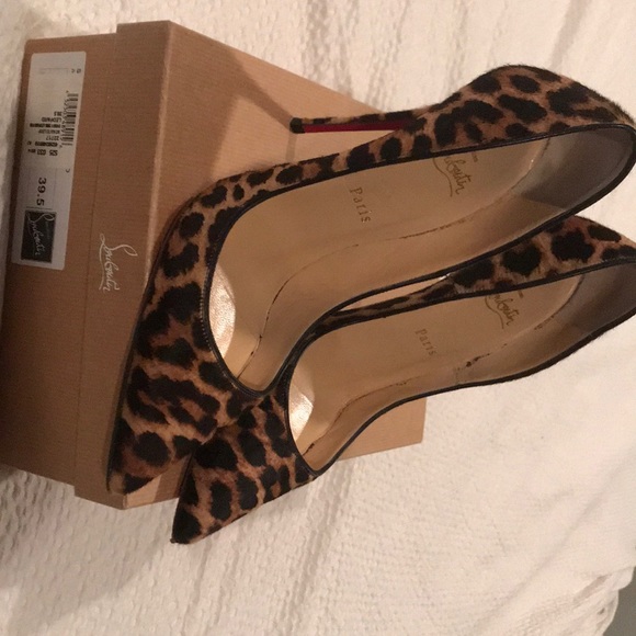 Christian Louboutin Shoes - Christian Louboutin So Kate Leopard 39.5
